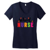 School Nurse Women's V-Neck T-Shirt
