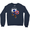mega capt Crewneck Sweatshirt