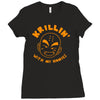 krillin with my homies Ladies Fitted T-Shirt