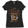 with enough coffee, everything is possible Ladies Fitted T-Shirt
