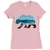 wild bear Ladies Fitted T-Shirt