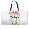 Daddy's Girl Weekender Totes
