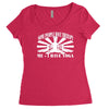 yoga inspired Women's Triblend Scoop T-shirt