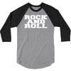 rock and roll funny 3/4 Sleeve Shirt