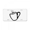 coffee License Plate