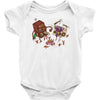 bar fight Baby Bodysuit