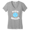 high roller 20 sided die Women's V-Neck T-Shirt