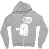 boo... Zipper Hoodie