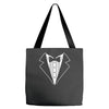 tuxedo fancy dress funny Tote Bags