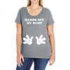 Hands off my Bump Ladies Curvy T-Shirt