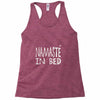 namaste in bed off shoulder Racerback Tank