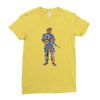 Soldier Colorful Ladies Fitted T-Shirt