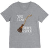 yes i can drive stick V-Neck Tee