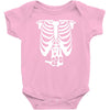 beer belly xray skeleton funny Baby Onesie