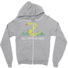 no step on snek 1 Zipper Hoodie