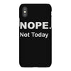 nope not today iPhoneX
