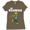The Walking Dad Ladies Fitted T-Shirt