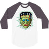 vintage frankenstein mask 3/4 Sleeve Shirt