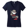 freddy krueger cartoon ideal birthday present or gift Women's V-Neck T-Shirt