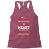 There's This Boy Who Stole My Heart He Calls Me Wife Racerback Tank