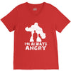 I'm Alway Angry V-Neck Tee