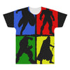 4 Super Hero All Over Men's T-shirt