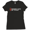 resistance is futile Ladies Fitted T-Shirt