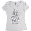 deadpool 2 Women's Triblend Scoop T-shirt