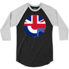 mod union jack, ideal gift, birthday present 3/4 Sleeve Shirt