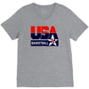 usa basketball logo V-Neck Tee