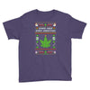 smoke weed every christmas Youth Tee