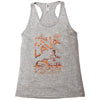 the floor is lava Racerback Tank