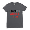 funny i fartlek Ladies Fitted T-Shirt