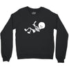 baby skeleton Crewneck Sweatshirt