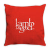 lamb of god new Throw Pillow