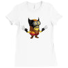 minion wolverine Ladies Fitted T-Shirt