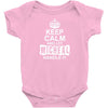 Keep Calm And Let Michael Handle IT Baby Onesie