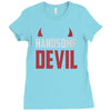 handsome devil Ladies Fitted T-Shirt
