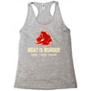 meat is murder tasty tasty murder Racerback Tank