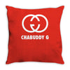 kurupt fm chabuddy g cg logo Throw Pillow
