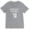 men's ask me about my gorilla V-Neck Tee