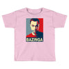 bazinga poster, ideal birthday gift or present Toddler T-shirt