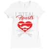 i steal heart valentin day Ladies Fitted T-Shirt