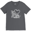 girls fish too only prettier V-Neck Tee