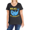 seal of approval Ladies Curvy T-Shirt