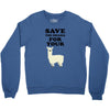 Save The Drama For Your Lama Crewneck Sweatshirt