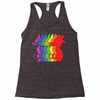 Goku Rainbow Racerback Tank