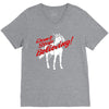don't stop believing unicorn V-Neck Tee