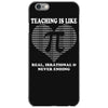 all time popular vr782 teaching is like pi best trending iPhone 6/6s Case