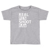 real men shoot raw funny photography Toddler T-shirt